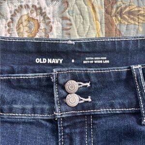 Old Navy Dark Blue Flare Jeans